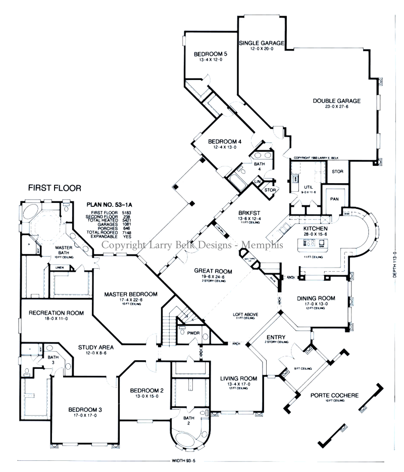 First Floorplan