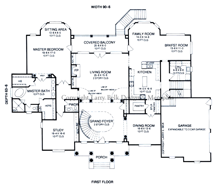 First Floorplan