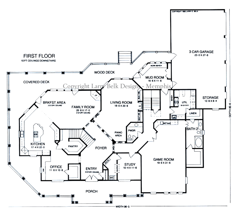 First Floorplan