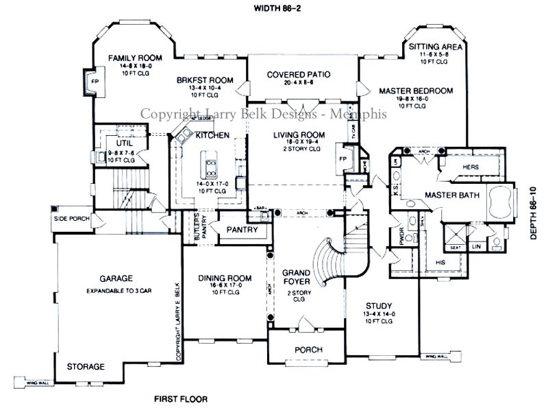 First Floorplan