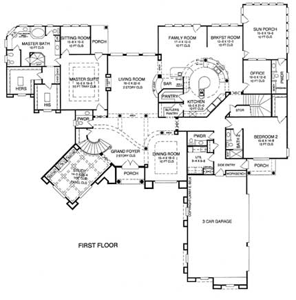 First Floorplan