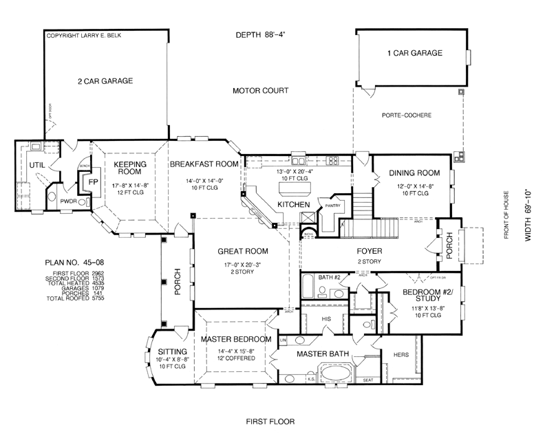 First Floorplan